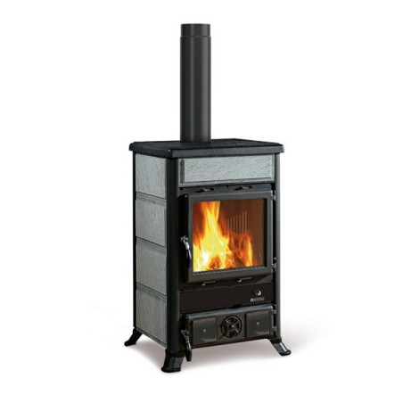Wood Stove Rossella R1 Bll Natural Stone 8,8 Kw La nordica Extraflame