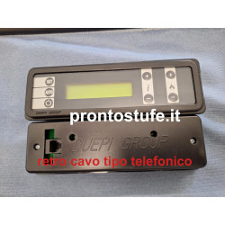 Lcd Display with 7 Buttons for Duepi Circuit Board x Telephone cable
