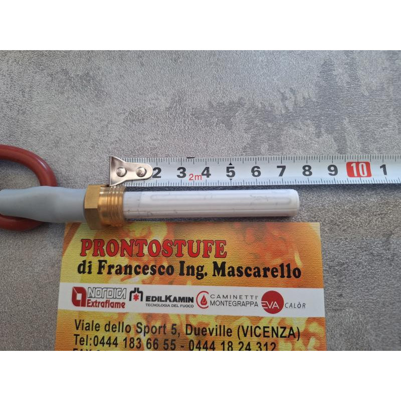 d10 x 75 mm  280Watt Candeletta ceramica  accensione 230 volt filetto 3/8