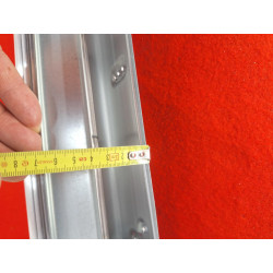 300 x 40 mm ventilatore tangenziale, rullo d60 mm, motore 30 mm destro