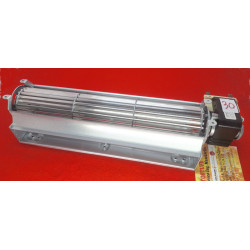 300 x 40 mm ventilatore tangenziale, rullo d60 mm, motore 30 mm destro
