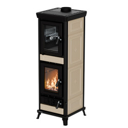 Agnese evo 5 Beige stufa a legna 7,3 Kw Thermorossi offerta modello 2025
