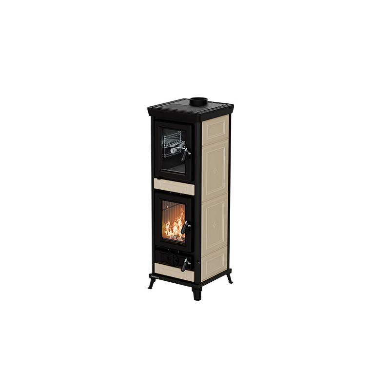 Agnese evo 5 Beige stufa a legna 7,3 Kw Thermorossi offerta modello 2025