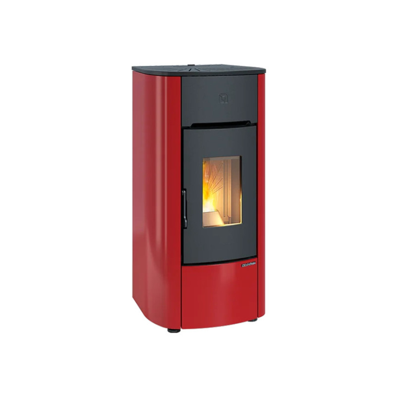 Mariella Bordeaux stufa a pellet 7 Kw La Nordica Extraflame