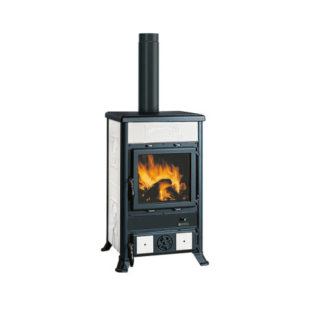 Stufa a Legna Rossella R1 5.0 Bianca 9 Kw La nordica Extraflame
