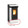 ceramica inferiore Lucia Extraflame colore bianco