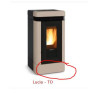 ceramica inferiore Lucia Extraflame colore tortora