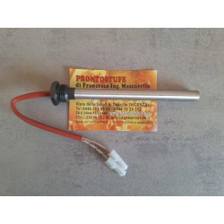Candeletta resistenza accensione caldaia Palazzetti CT PRO  e altre  12,5 mm diametro , lunga 160mm filetto 1/2 pollice