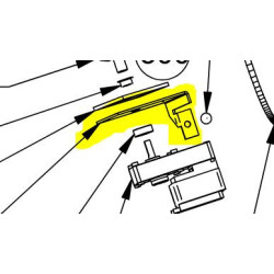 Gear Motor Block Flange Extraflame Elisir Idro 002279929