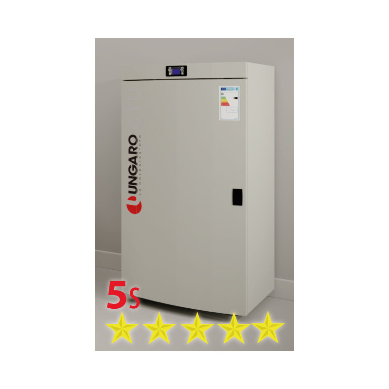 Caldaia pellet Ungaro Ctu 5S 5 stelle scambiatore in acciaio potenza max 26.1 kw