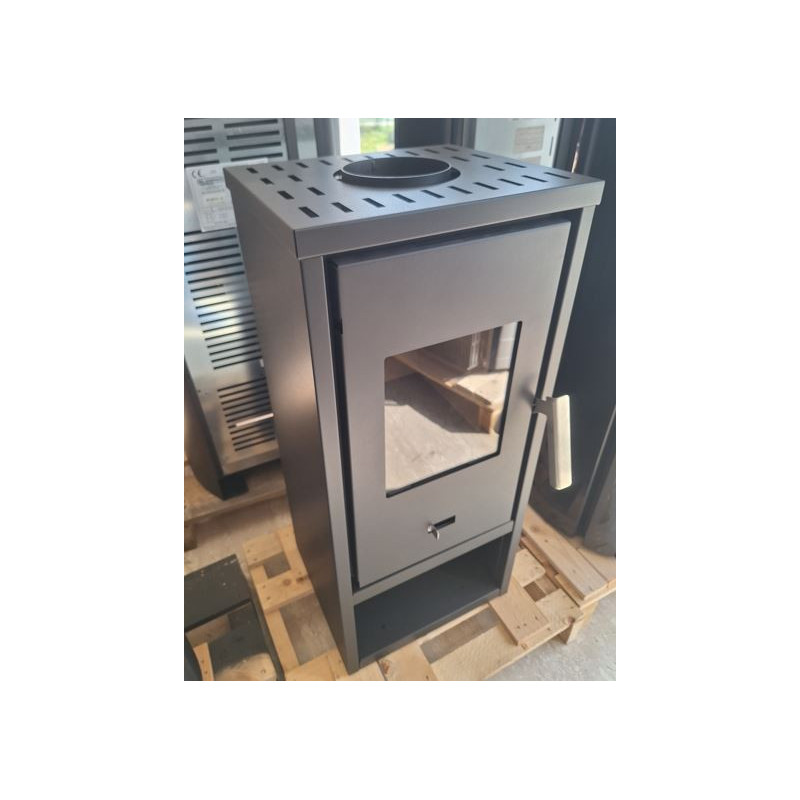 Gilda Eva Calor Stufa Legna 5 kW 5 stelle colore nero offerta esposizione