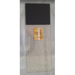 Ceramic Glass Door Fire Megan Hydro Steel