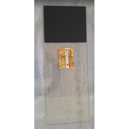 Ceramic Glass Door Fire Megan Hydro Steel