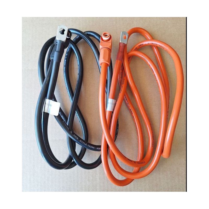 coppia cavi batteria litio 2 Awg 2 metri per  PYLONTECH US2000B, US2000B Plus, UP2500, US3000