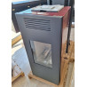 Stufa legna 9.4 kw Noir Xw Caminetti Montegrappa Lh11v ventilata  4 stelle sottocosto