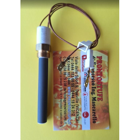 Candeletta ceramica 002271153 per inserto l80 Idro,Amika, Diadema, Liliana, Melinda idro 2.0, Hp15 Hp22 Hp30 Pk15 Pk20 pk30 Pr30