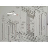 cornice verticale sx vetro nero Beatrice