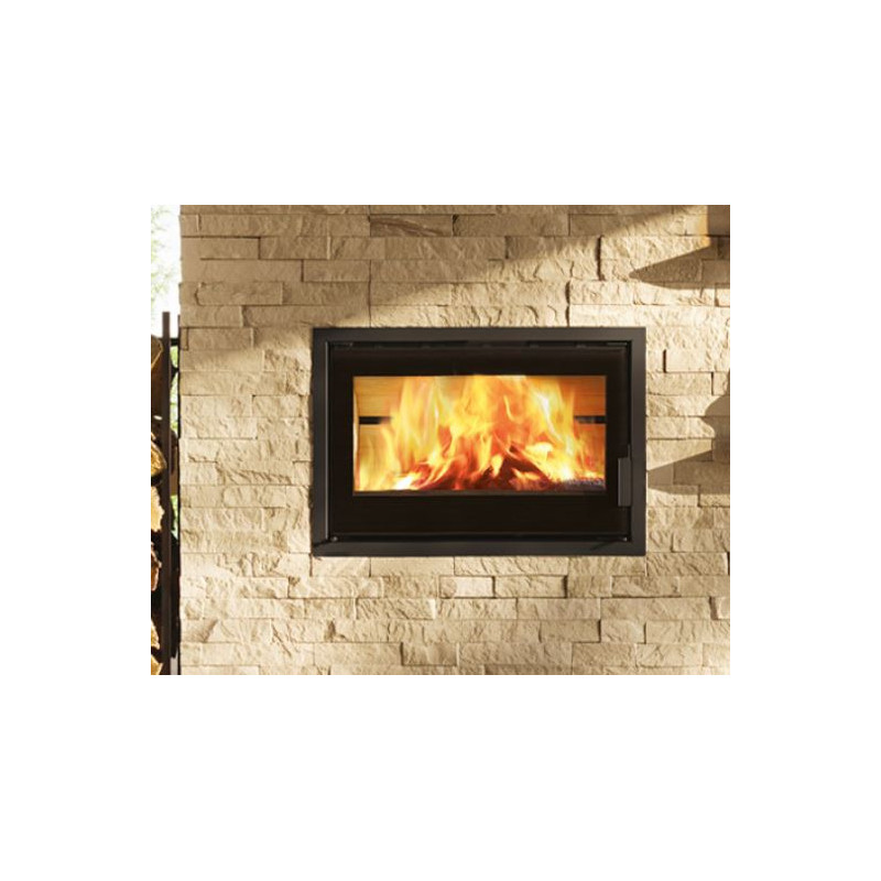 Firepocket 80 Evo Edilkamin offerta inserto camino legna 7.5 kw 5 stelle interno ghisa ventilato