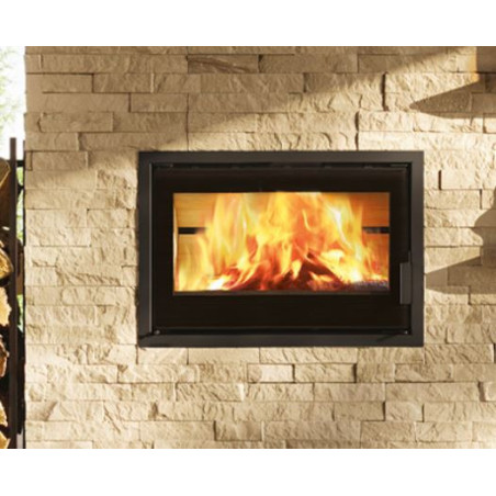 Firepocket 80 Evo Edilkamin offerta inserto camino legna 7.5 kw 5 stelle interno ghisa ventilato