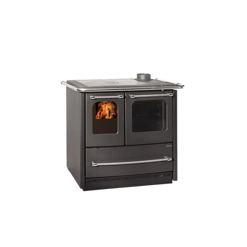Cucina a Legna Sovrana Easy.16 Nera 7,5 Kw La Nordica Extraflame