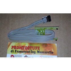 Debimetro Extraflame cavo piatto, sensore depressione, modello 2018 originale