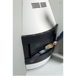 Silvia Stufa Pellet Maiolica Eva Calor 11KW