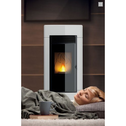 Silvia Stufa Pellet Maiolica Eva Calor 11KW
