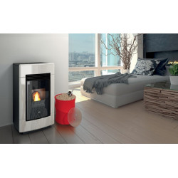 Silvia Stufa Pellet Maiolica Eva Calor 11KW