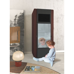 Silvia Stufa Pellet Maiolica Eva Calor 11KW