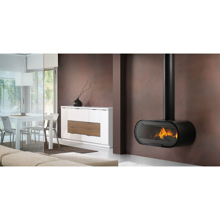 Rcr Graffiti  100 con guscio o box Rocal inserto a legna