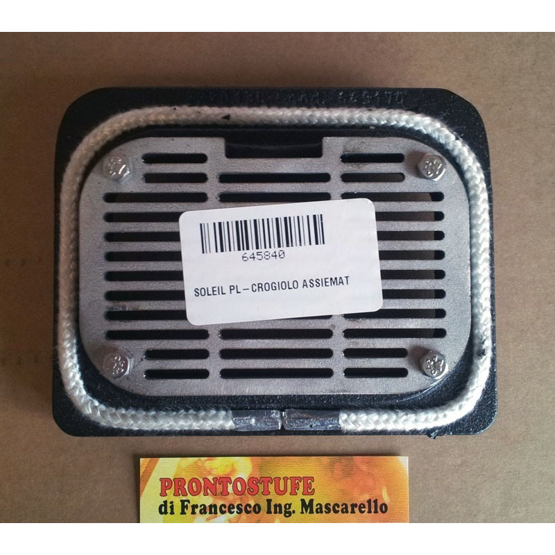 Crogiolo Inferiore Con Guarnizione Originale Edilkamin Per Stufe A Pellet - Cod. R288790 - Foto 10