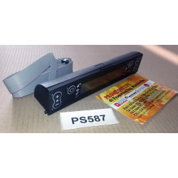 Display lcd ad icone per stufe ventilate