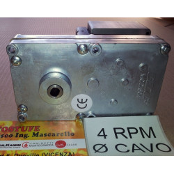 Motoriduttore BCZ 4RPM Albero Cavo per Stufe a Pellet / Idro / Termocamini
