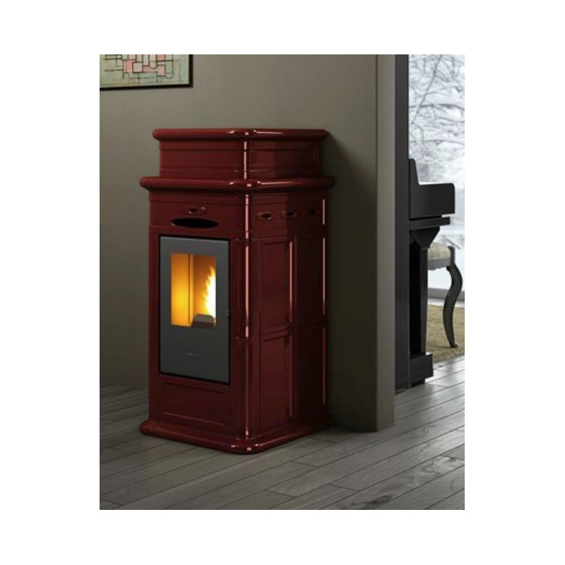 Silvia Stufa Pellet Maiolica Eva Calor 11KW