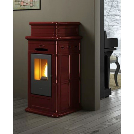 Silvia Stufa Pellet Maiolica Eva Calor 11KW