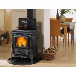 Stufa Nordica legna Isotta ghisa 11kw