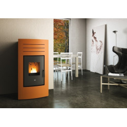 Silvia Stufa Pellet Maiolica Eva Calor 11KW
