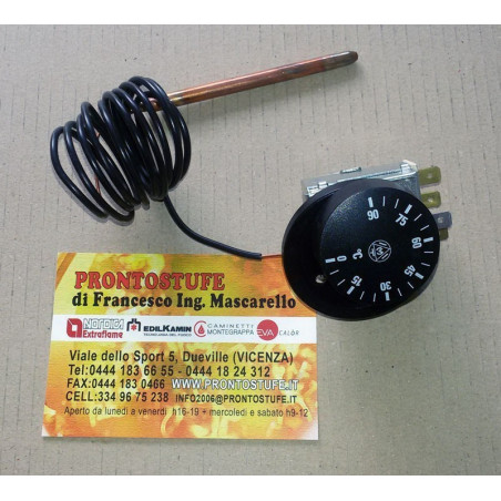 Termometro Magnetico per Tubo da Fumo
