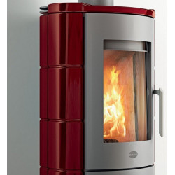 Silvia Stufa Pellet Maiolica Eva Calor 11KW