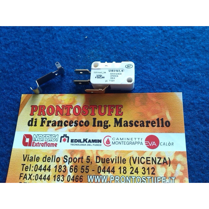 Micro Switch With Boiler Stove Lever Extraflame Opera Dal Zotto