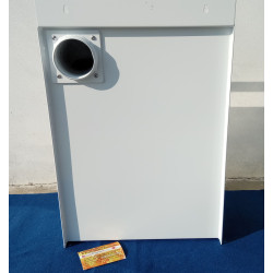 Rear right smoke killer for pellet stoves 80 mm diameter