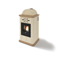 Rosy Stufa Pellet Maiolica Eva Calor 13KW