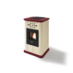 Maria Stufa Pellet Maiolica Eva Calor 13KW