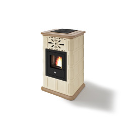 Silvia Stufa Pellet Maiolica Eva Calor 11KW