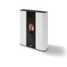 Diva Stufa Pellet Slim ermetica Eva Calor 9,5 KW Bianco