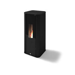 Silence stufa a pellet in acciaio verniciato eva calor 9 kw