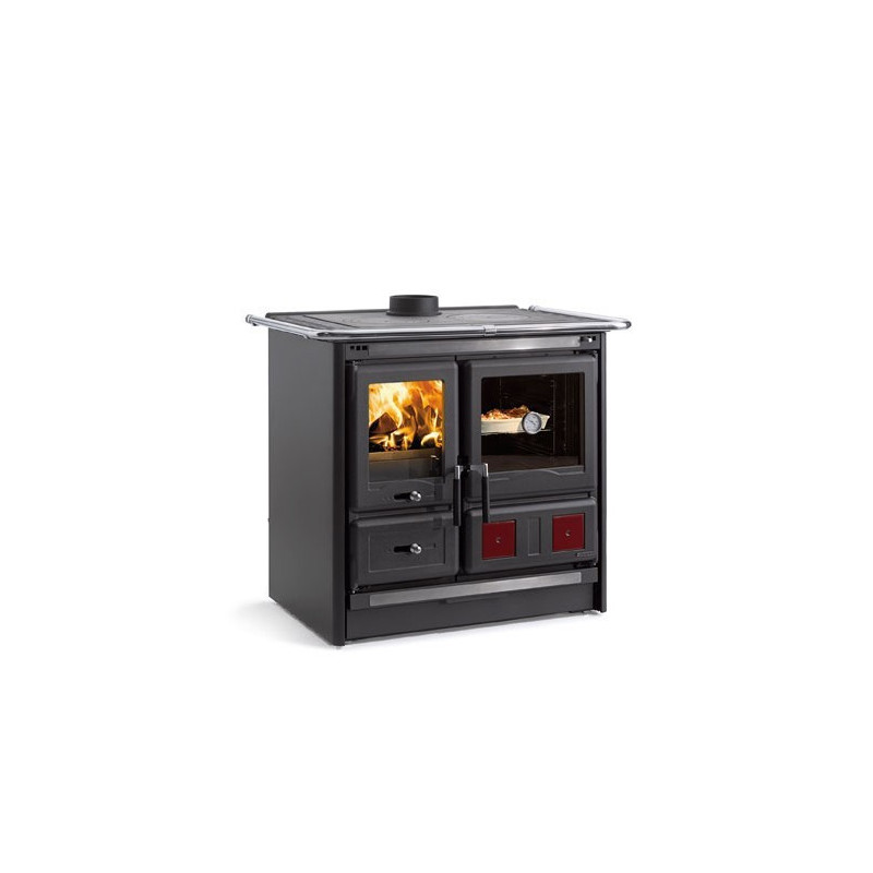 Cucina a Legna Rosa L 8,1 Kw La Nordica Extraflame