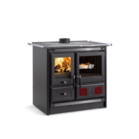Cucina a Legna Rosa L 8,1 Kw La Nordica Extraflame