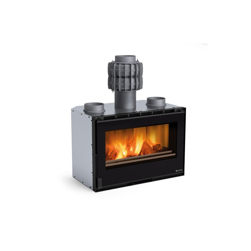 Wood Insert fireplace 80 PRS Crystal Ventilated La Nordica Extraflame