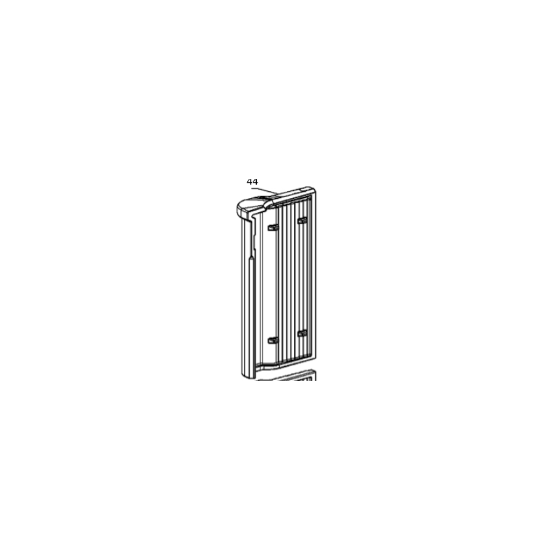 7124503 piastrella ceramica bianco infinity per flò